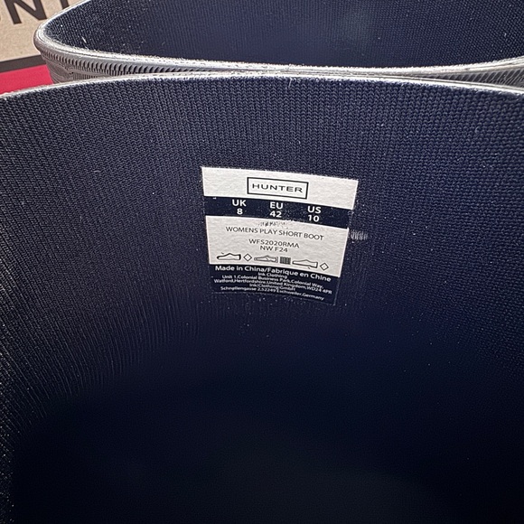 HUNTER- Women's PLAY Short Rain Boots - Picture 7 of 13